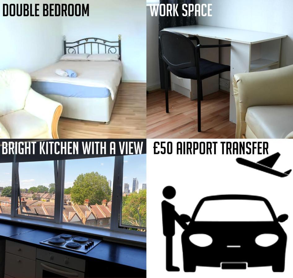 לונדון Elephant & Castle - Zone 2 - Private Rooms - Shared Bathroom מראה חיצוני תמונה